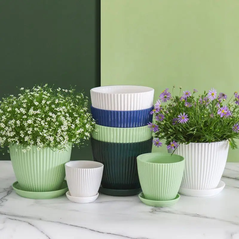 Flower Pot Round Planters