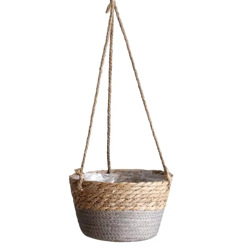 Macrame Hanging Planter Storage Basket