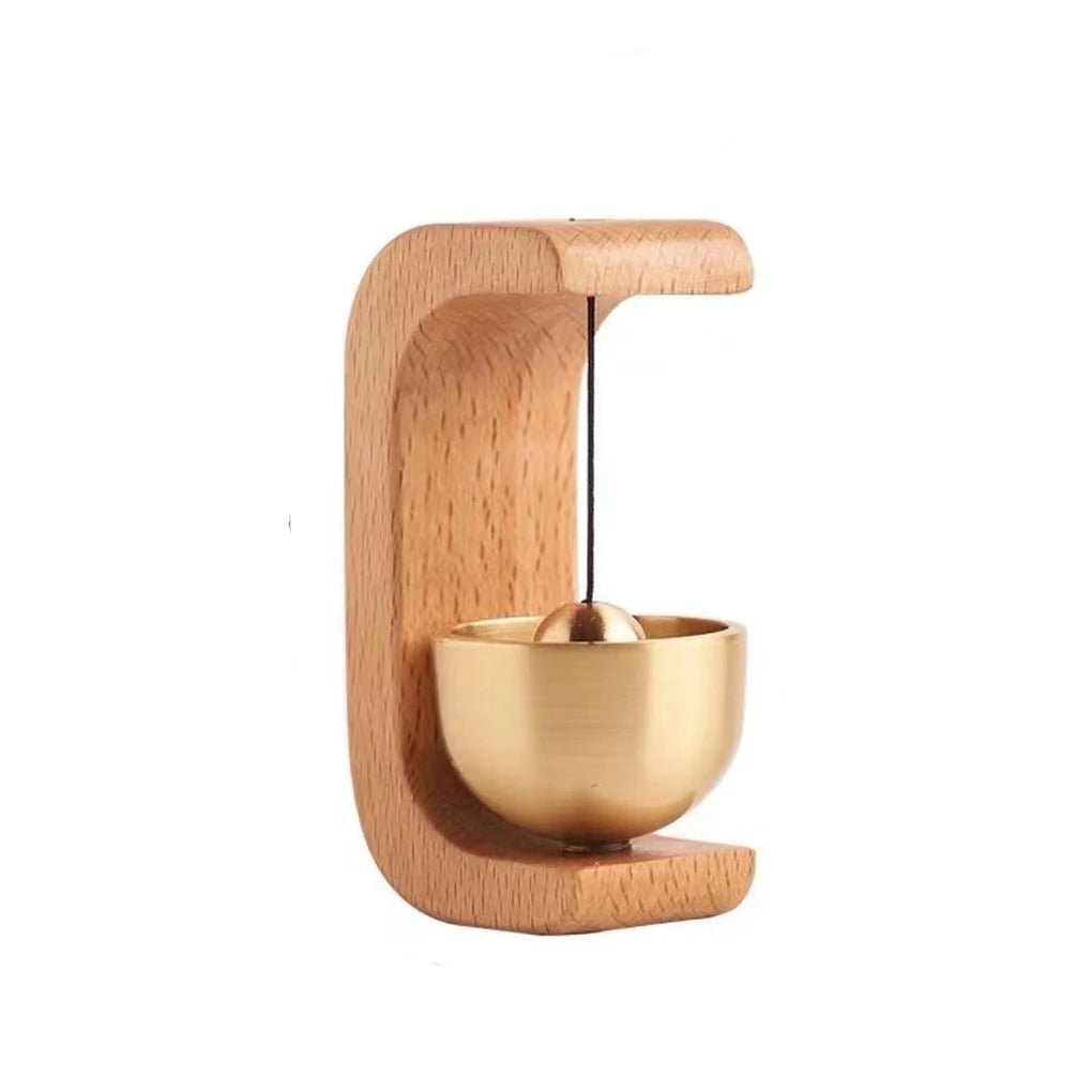 Retro Wireless Wooden Doorbell Bell
