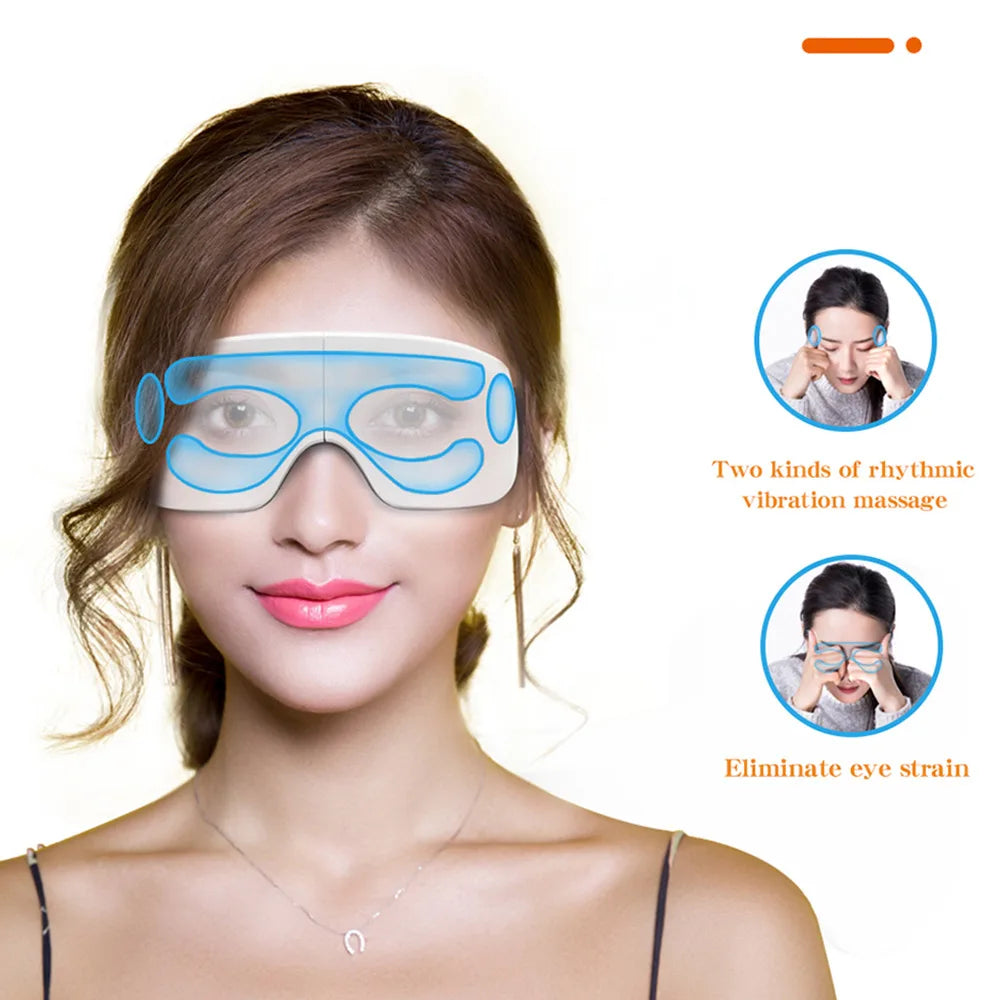Smart Eye Massage with Heat and Music vibration