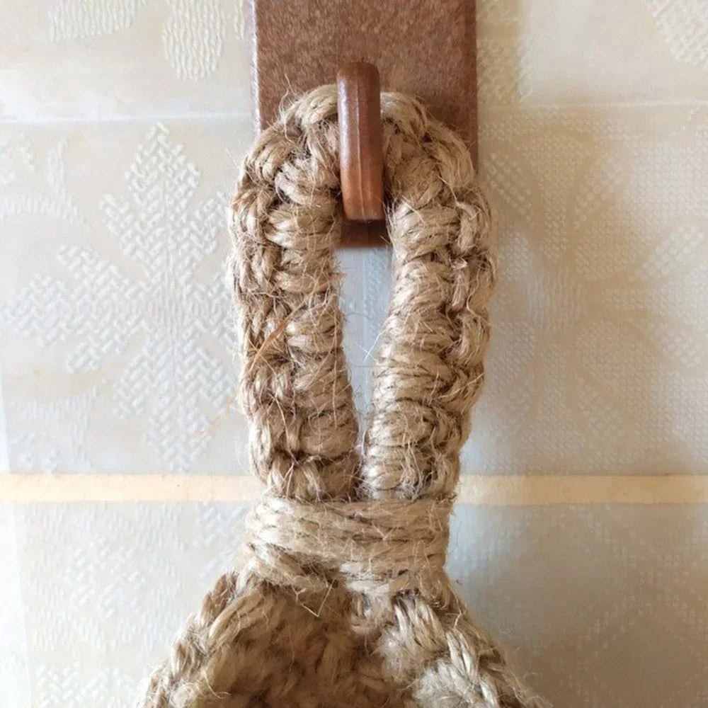 Handwoven Hanging Wall Storage Basket