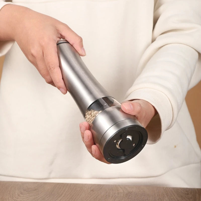 Stainless Steel Salt & Pepper Grinder!