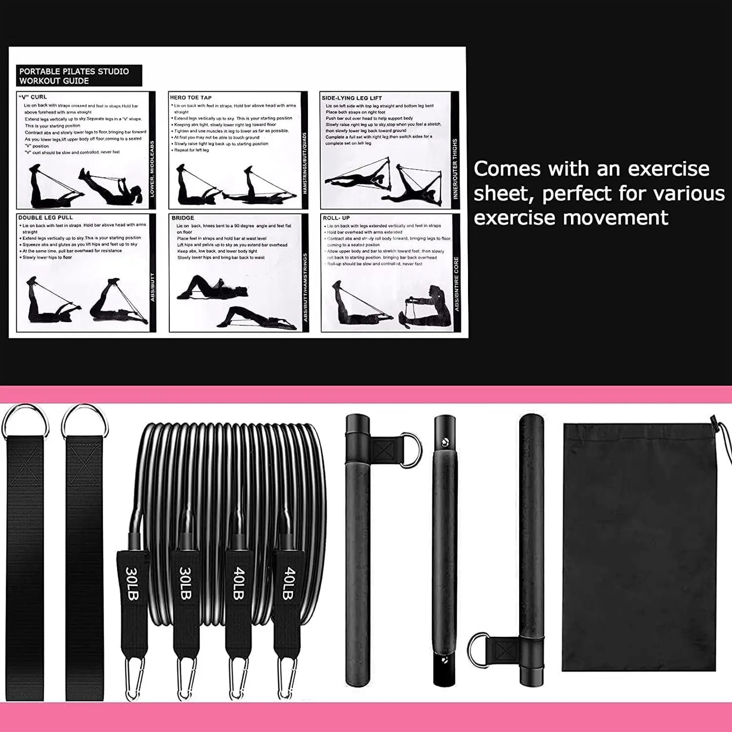 Resistance Bands Set Fitness Equipment