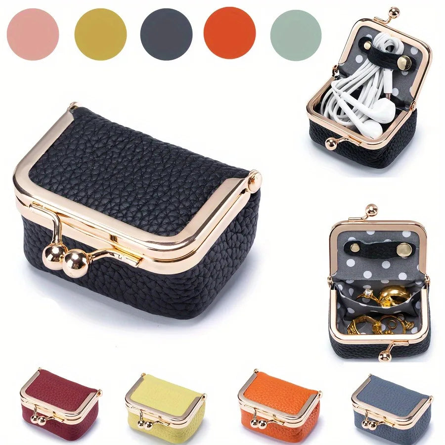 Mini Leather Jewelry Box Colors