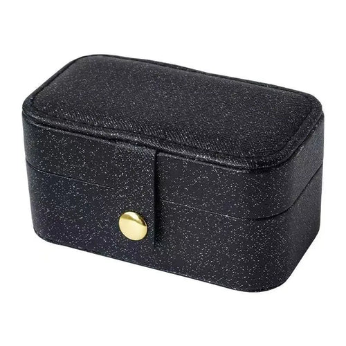 Portable Mini Jewelry Box Small Travel Storage Case for Rings