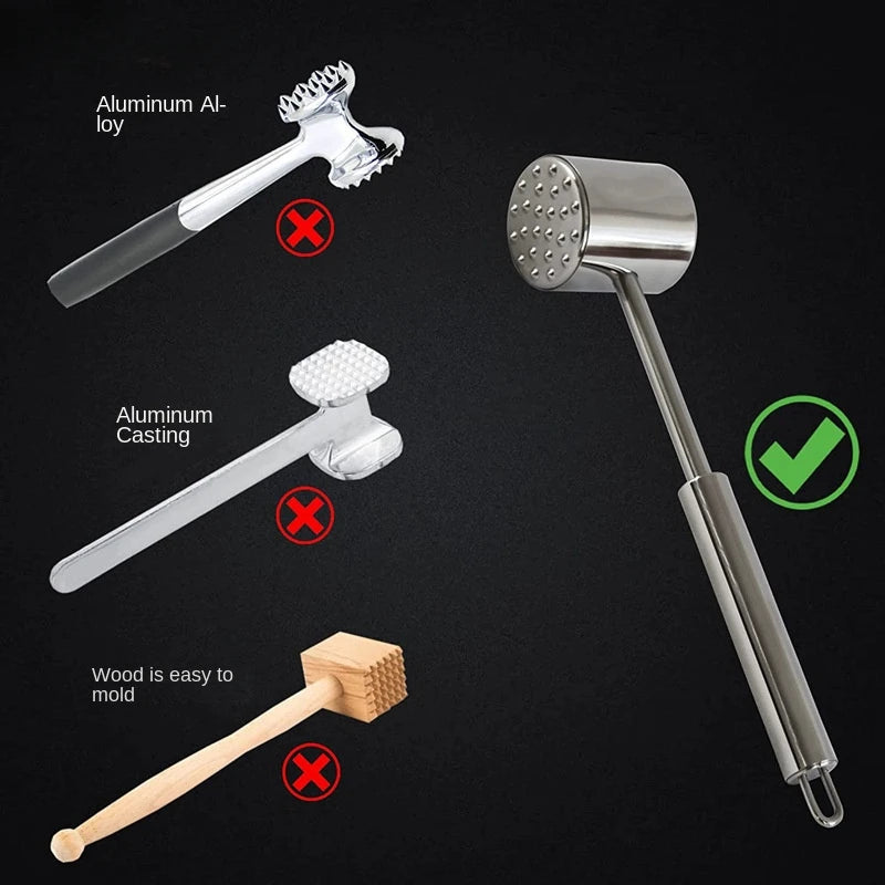 Stainless Steel Meat Hammer