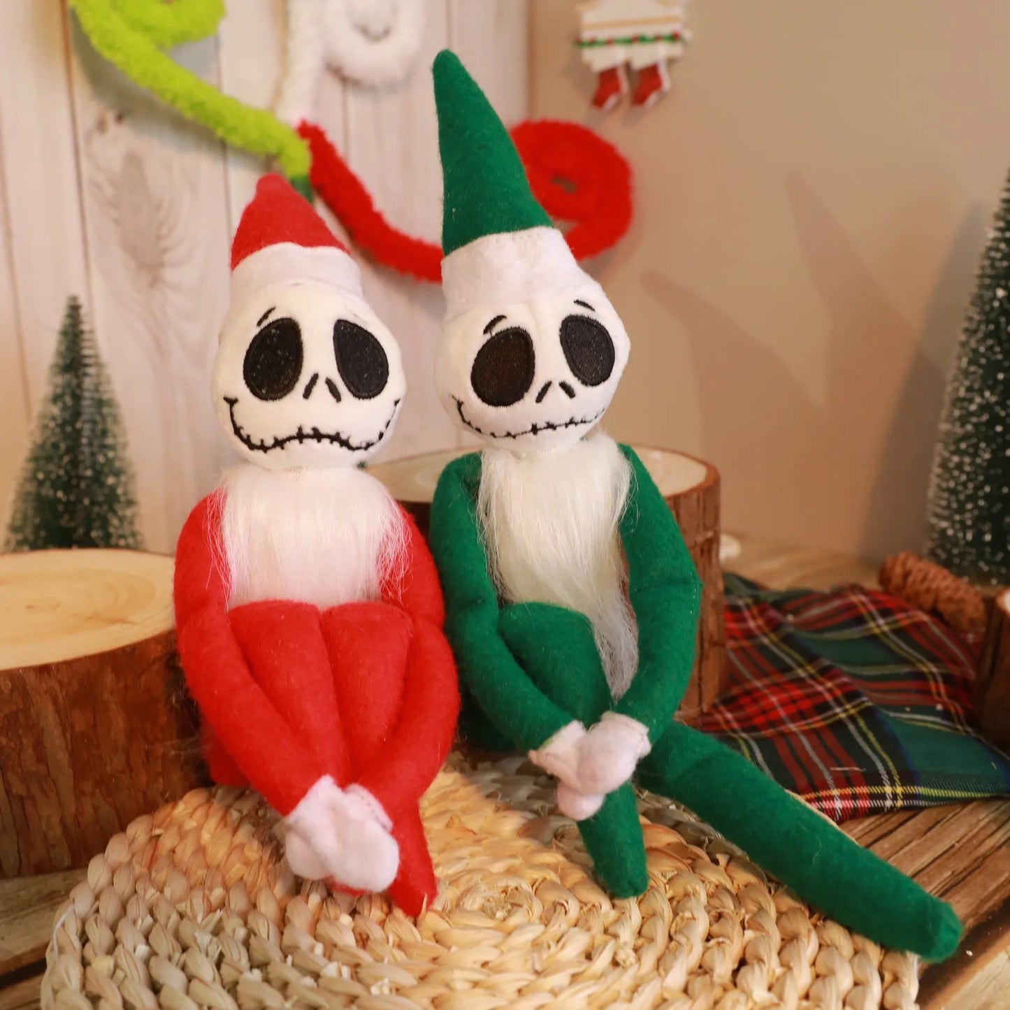 Halloween Skeleton Plush Doll