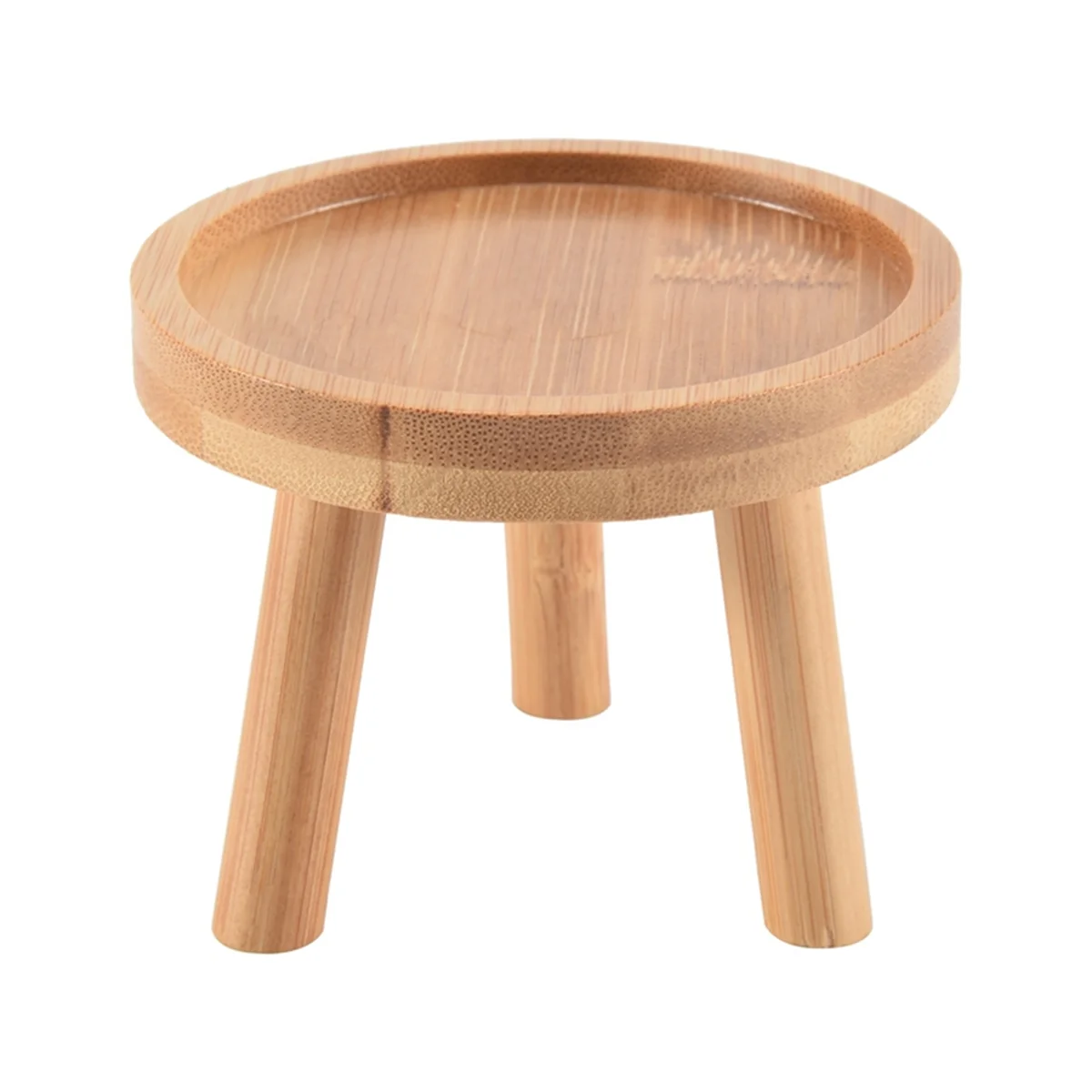 Wooden Plant and Flower Stand Stool