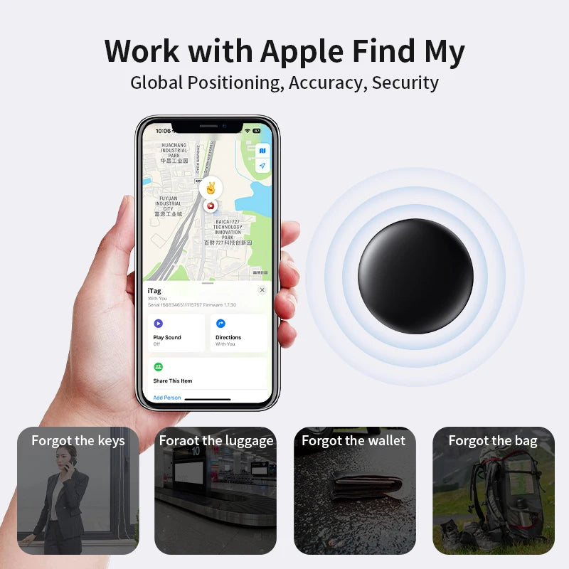 Work with Apple Find My