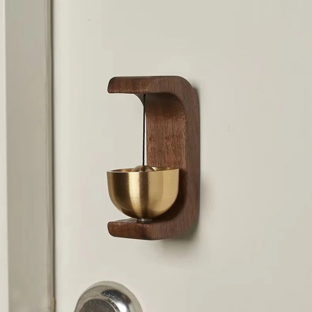 Retro Wireless Wooden Doorbell Bell