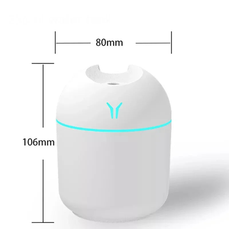 Air humidifier size