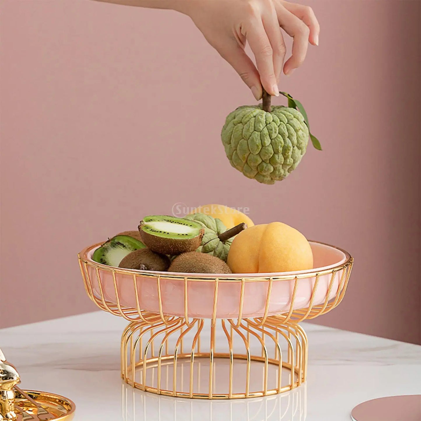 Metal Iron Wire Fruit Basket