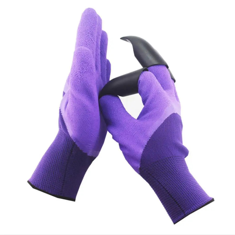 Digging Gloves with Built-in Claws