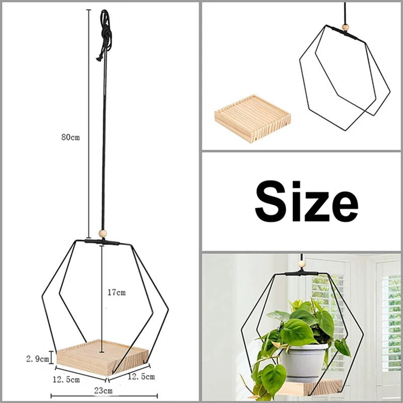 Hanging Flower Pot Shelf