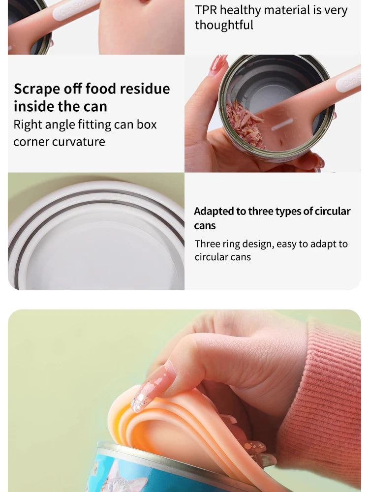 3-in-1 Pet Canned Spoon