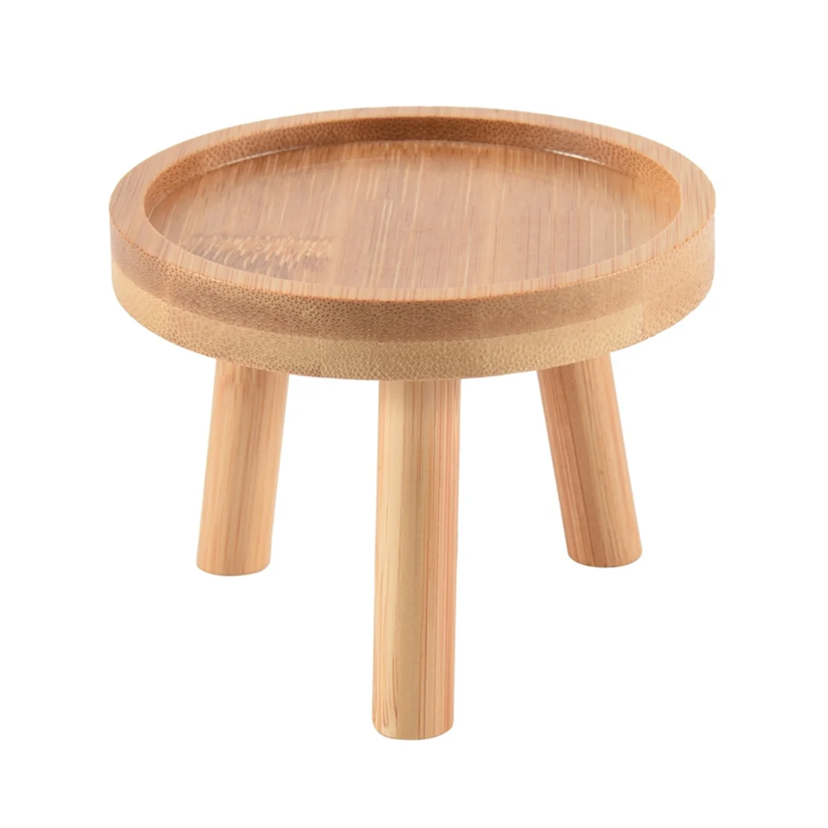 Wooden Plant and Flower Stand Stool