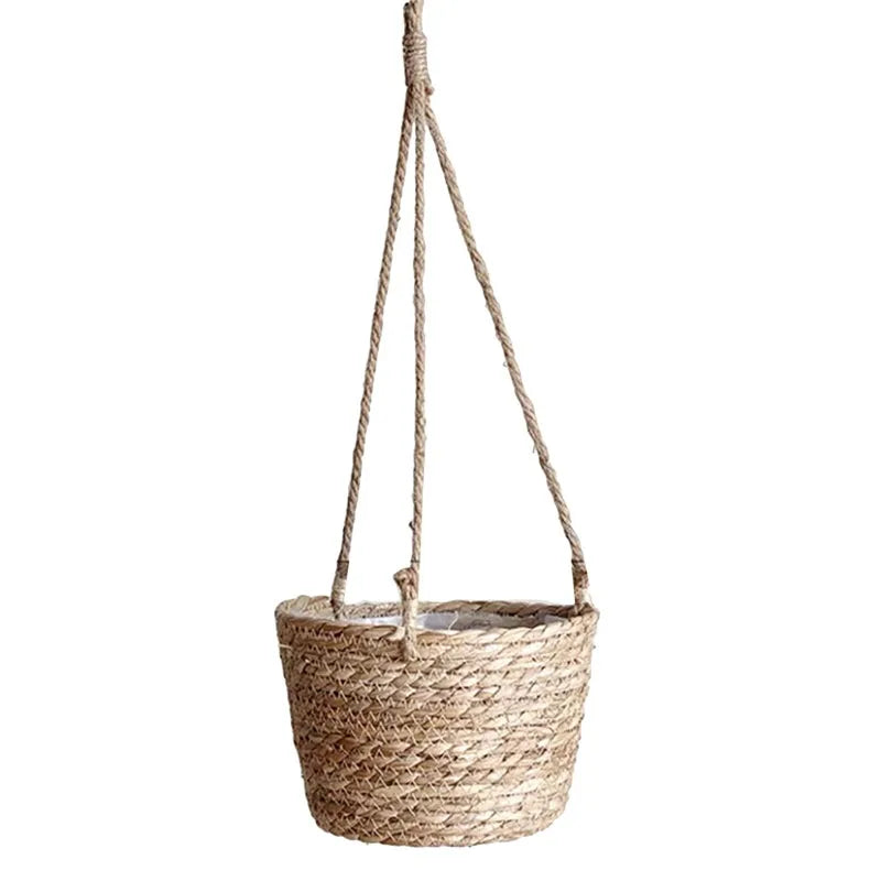 Macrame Hanging Planter Storage Basket