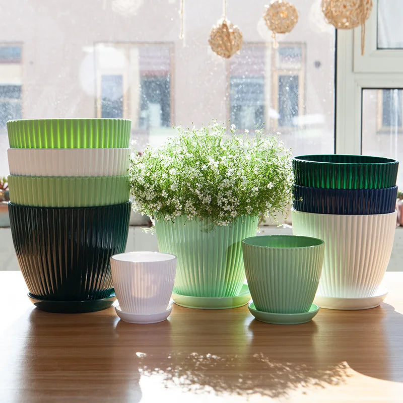 Flower Pot Round Planters