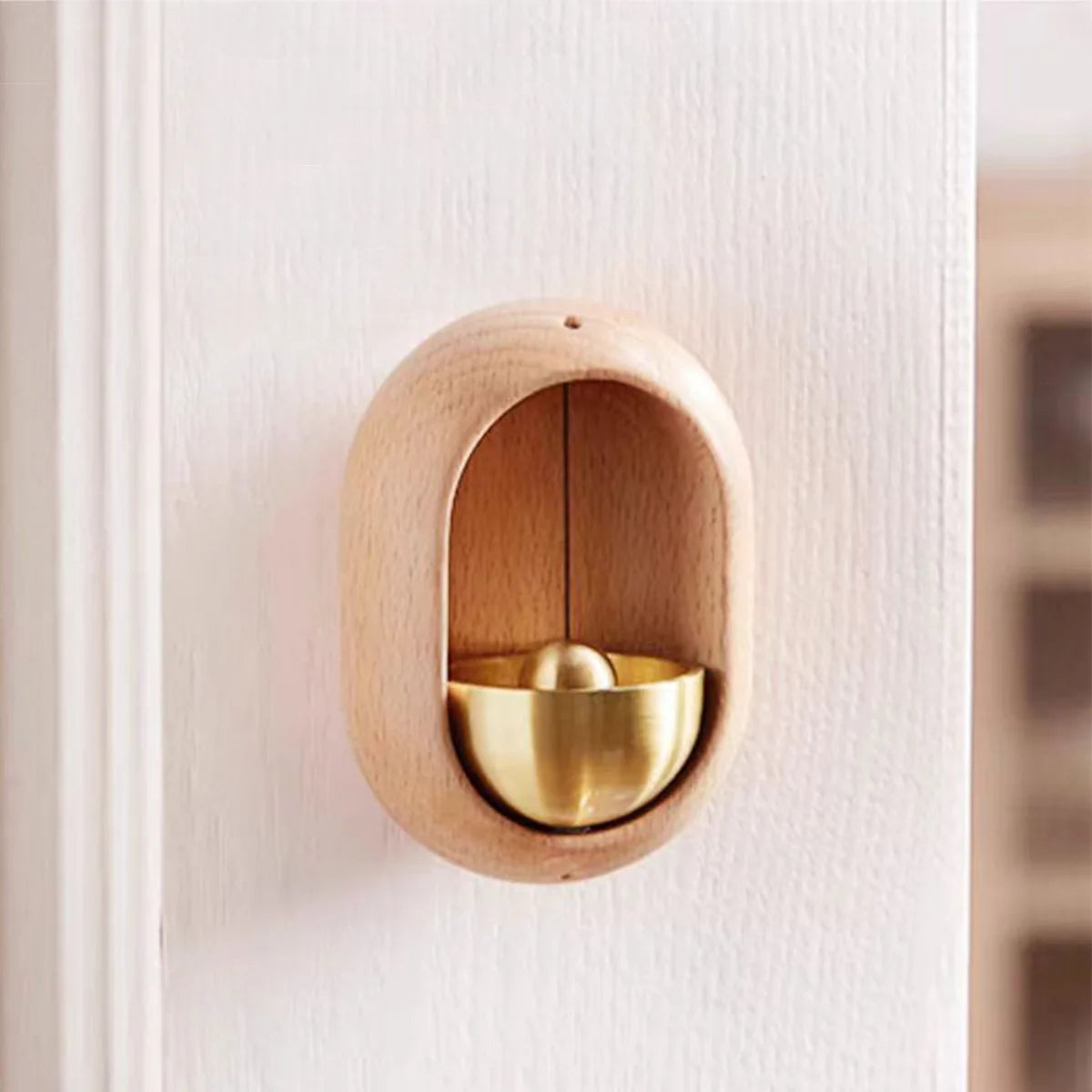 Japanese Wooden Decorative Door Bell light