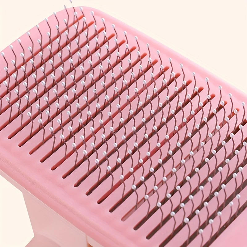 Cat Dog Professional Grooming Brush Detail