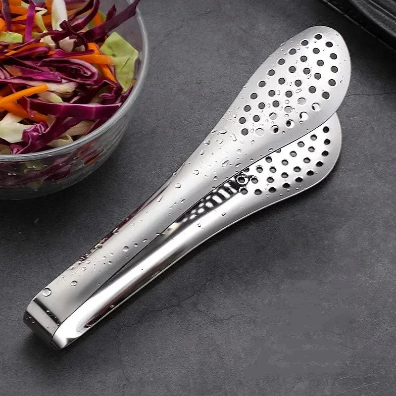 Stainless Steel Kitchen Tongs Set