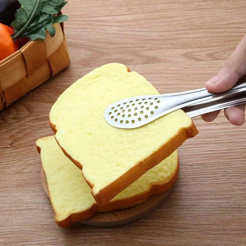 Stainless Steel Kitchen Tongs Set