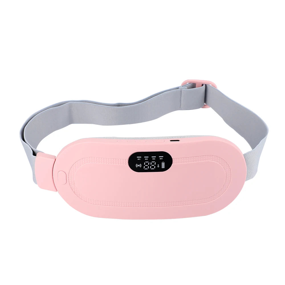Warm belt massager pink