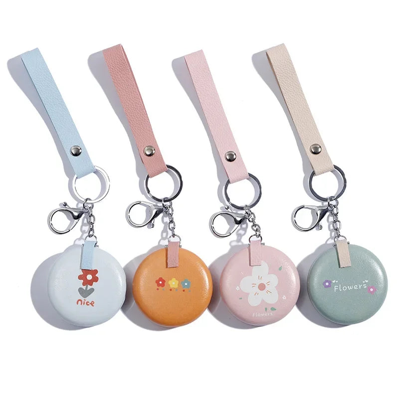 Pocket Metal Compact Mirror Double-Sided