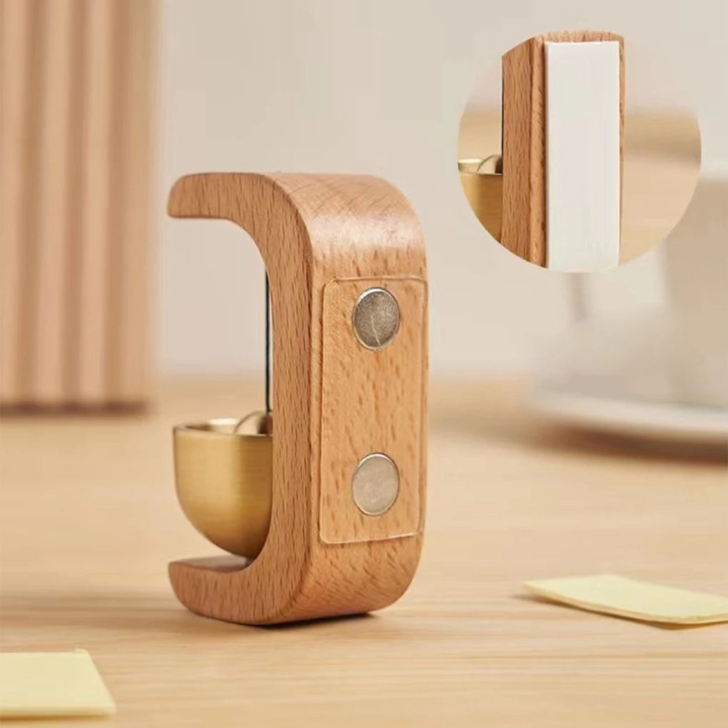 Retro Wireless Wooden Doorbell Bell