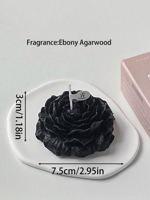 3D Peony Aromatic Candle Creative Flower Shape Aromatherapy Wedding