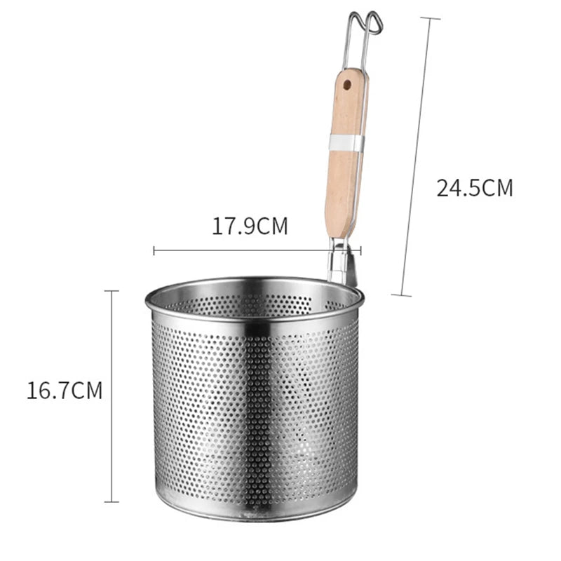 Stainless Steel Colander Deep Fry Basket