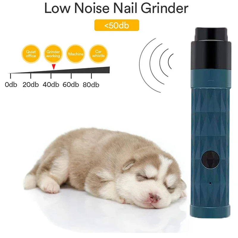 Electric Dog Nail Grinder Clippers