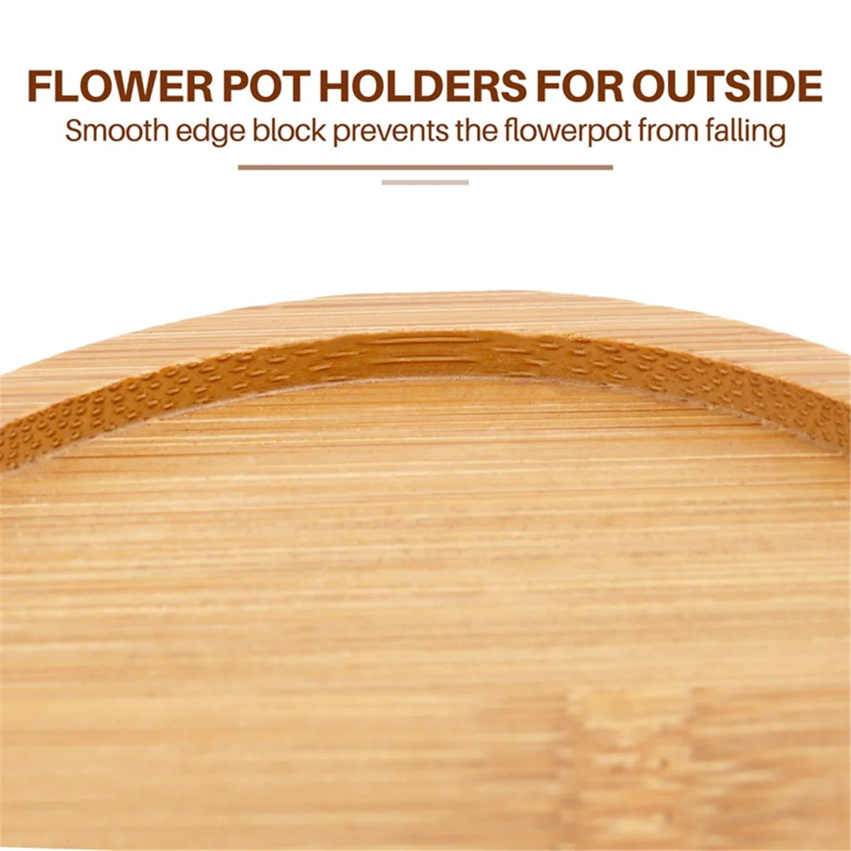 Wooden Plant and Flower Stand Stool