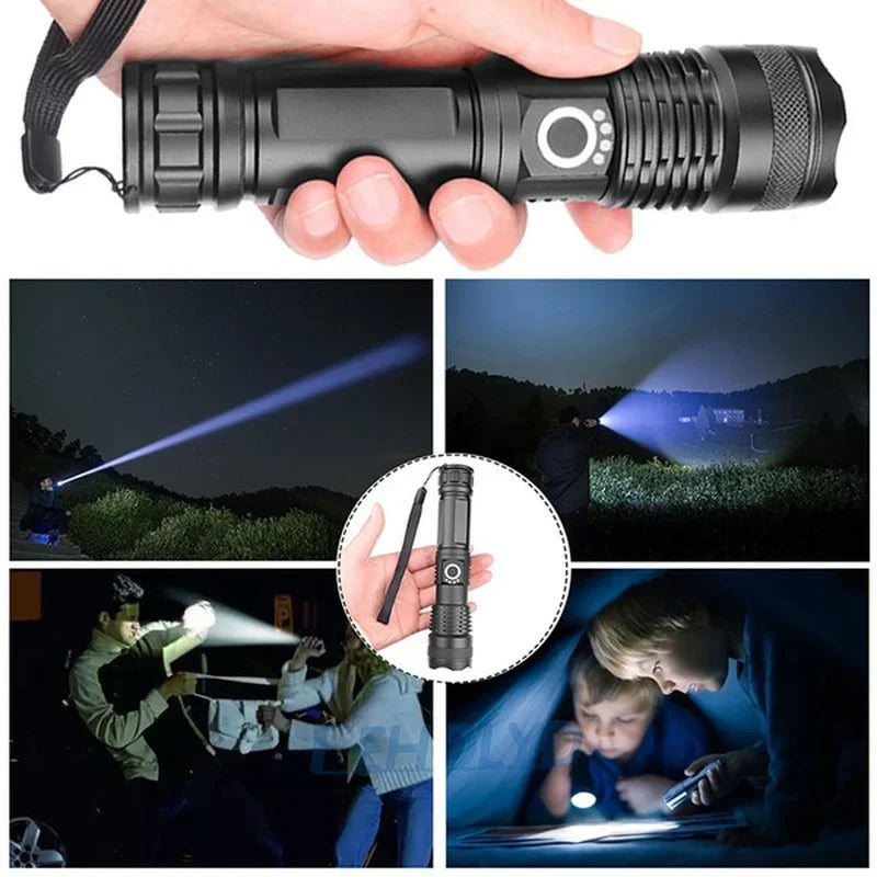 High Power Led Flashlight demo