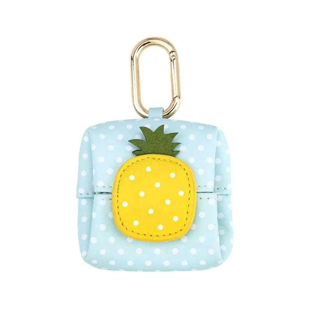 Mini Multipurpose Leather Bag pineapple