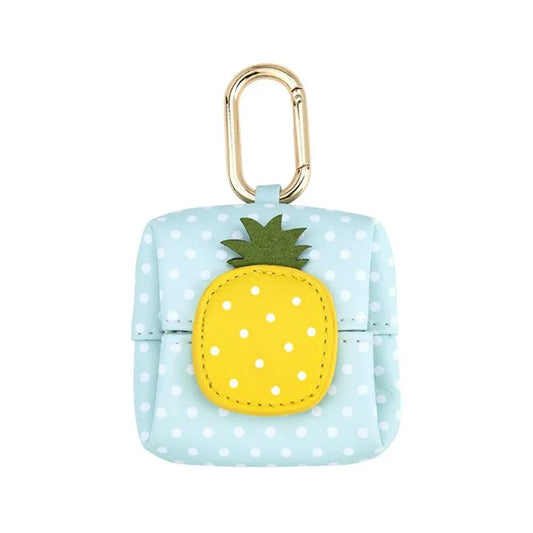 Mini Multipurpose Leather Bag pineapple