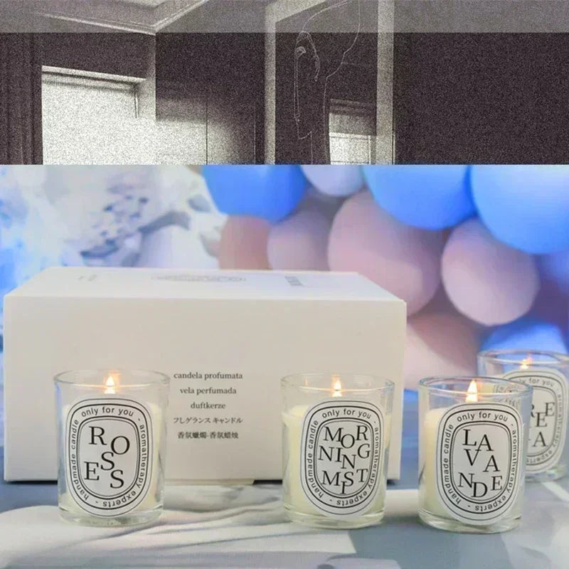 Romantic Transparent Scented Fragrance Candle Light Gift Scented