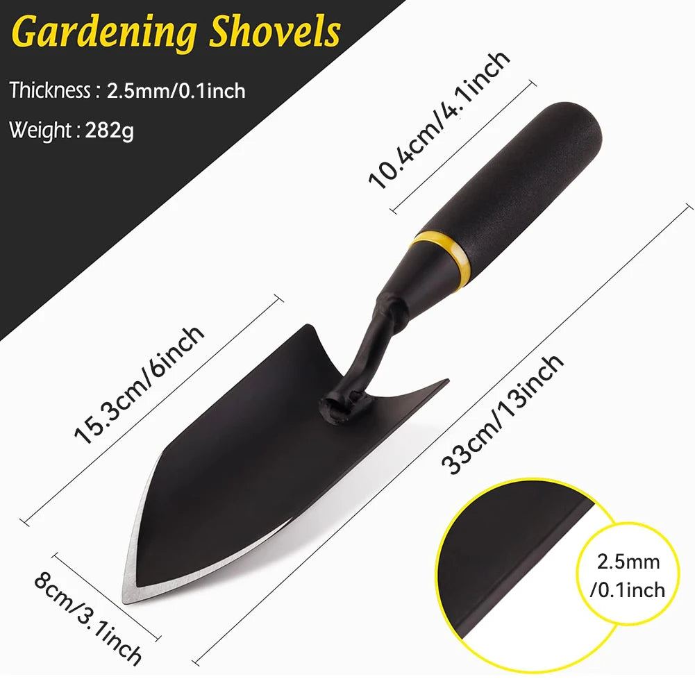 Heavy Duty Gardening Hand Trowel measurements