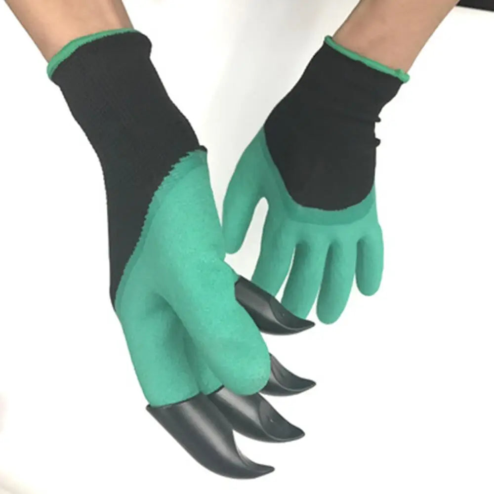 Digging Gloves with Built-in Claws