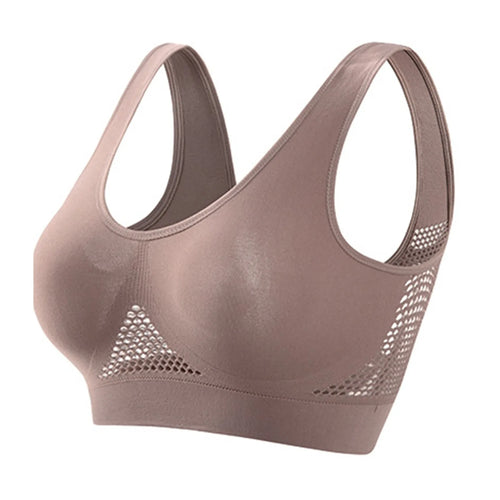 Beautiful Back Sports Bra Shockproof Running Fitness Anti-sagging