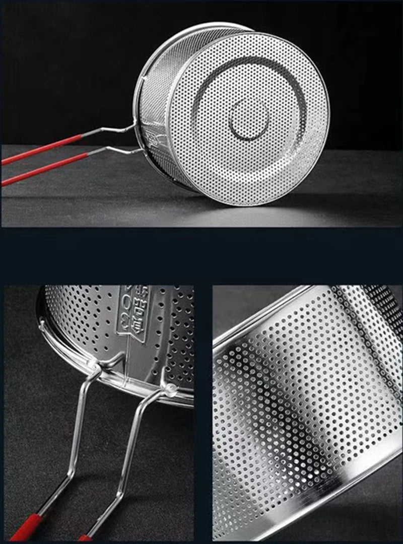 Stainless Steel Colander Deep Fry Basket