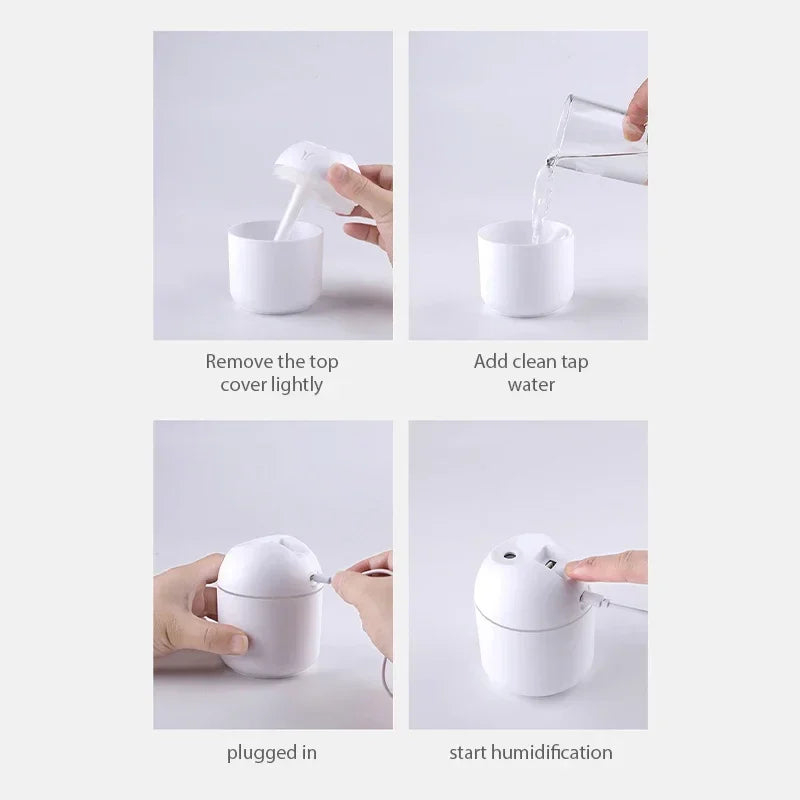 How to use air humidifier