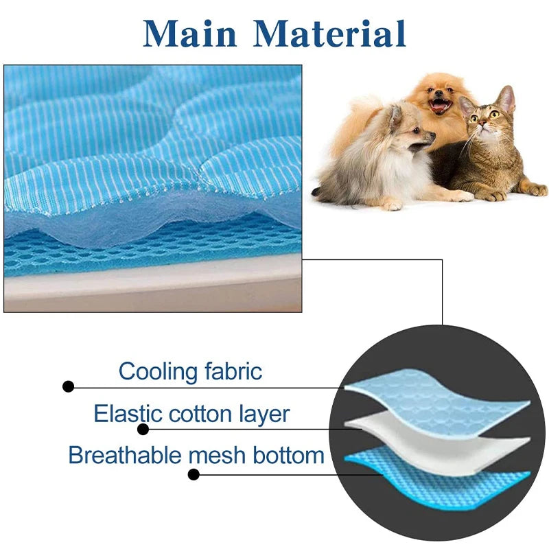 Dog Cooling Mat - The Perfect Gift for Pet Lovers!