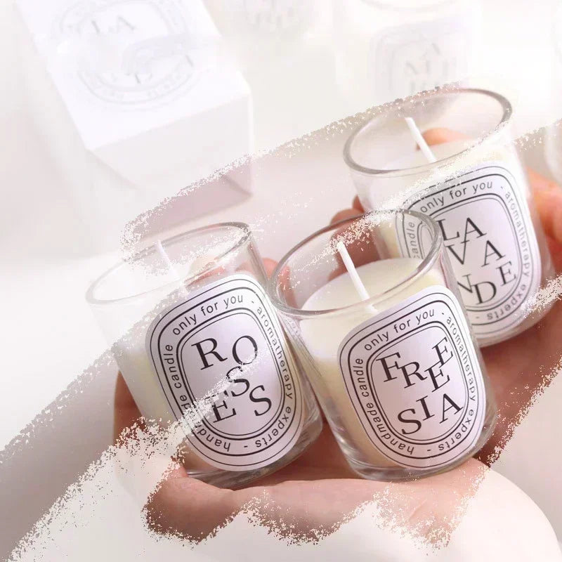 Romantic Transparent Scented Fragrance Candle Light Gift Scented