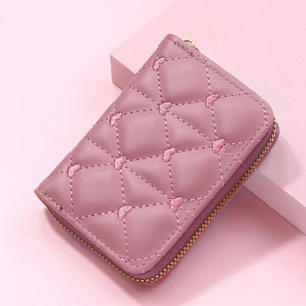 Chic Pinky Leather Women's Wallet