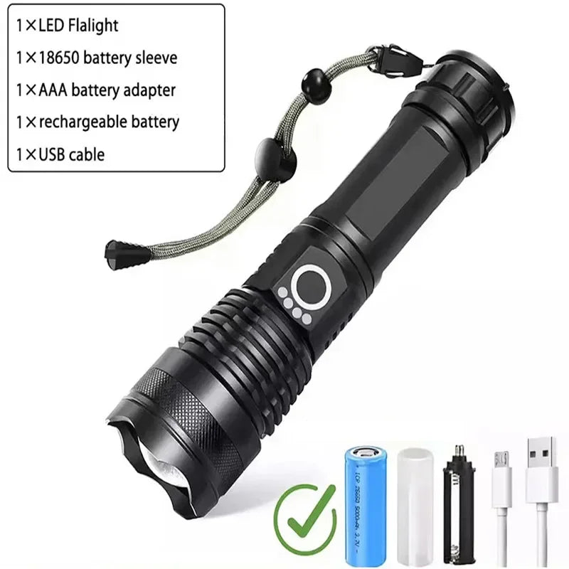 High Power Led Flashlight 1pc