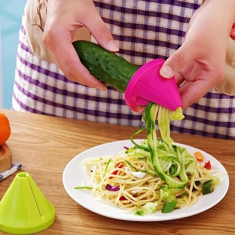 Kitchen Tool Vegetable & Fruit Spiral Shredder Peeler