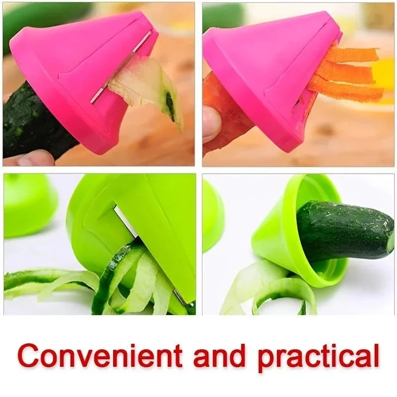 Kitchen Tool Vegetable & Fruit Spiral Shredder Peeler