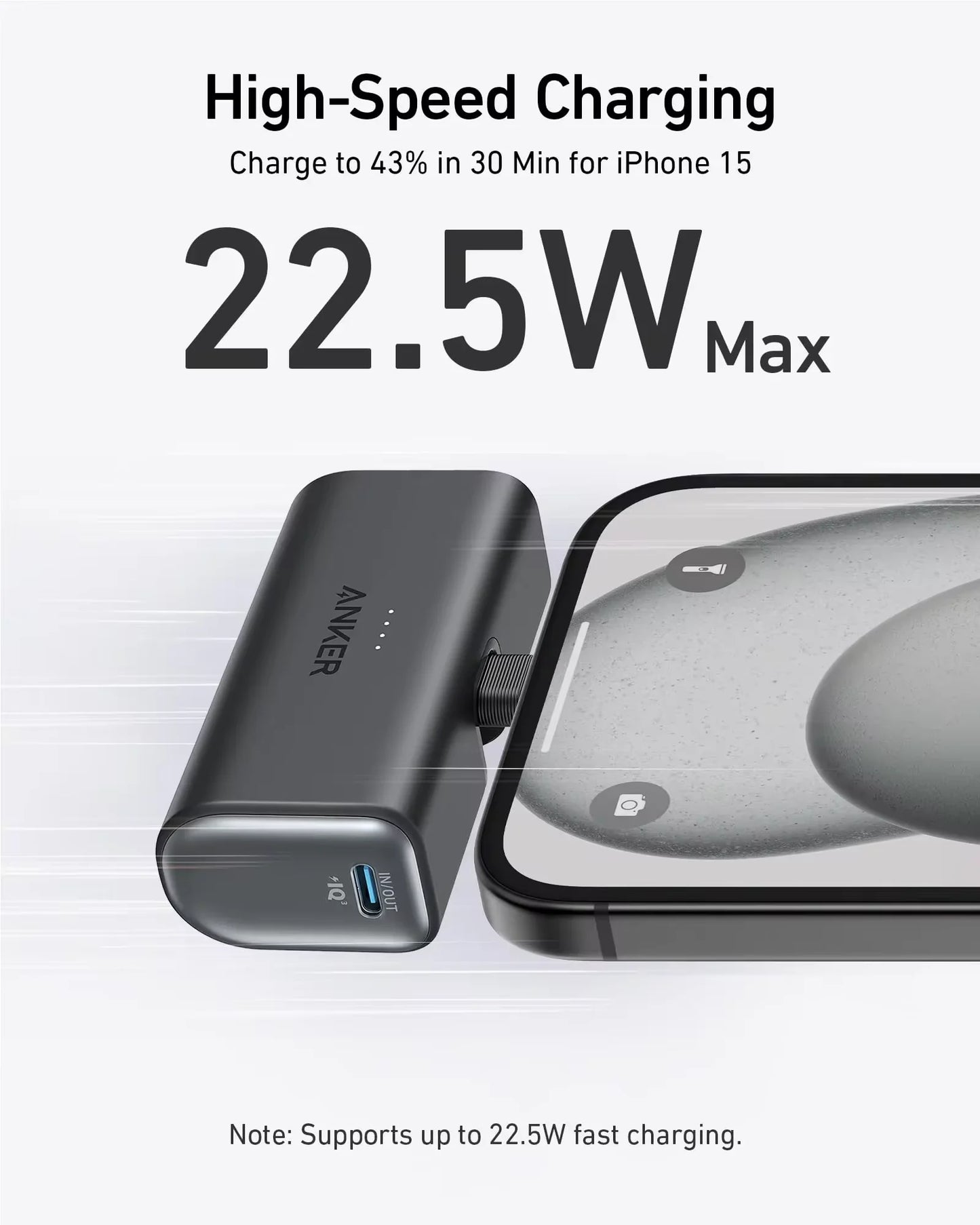 High-Speed Charging Anker Nano Power Bank