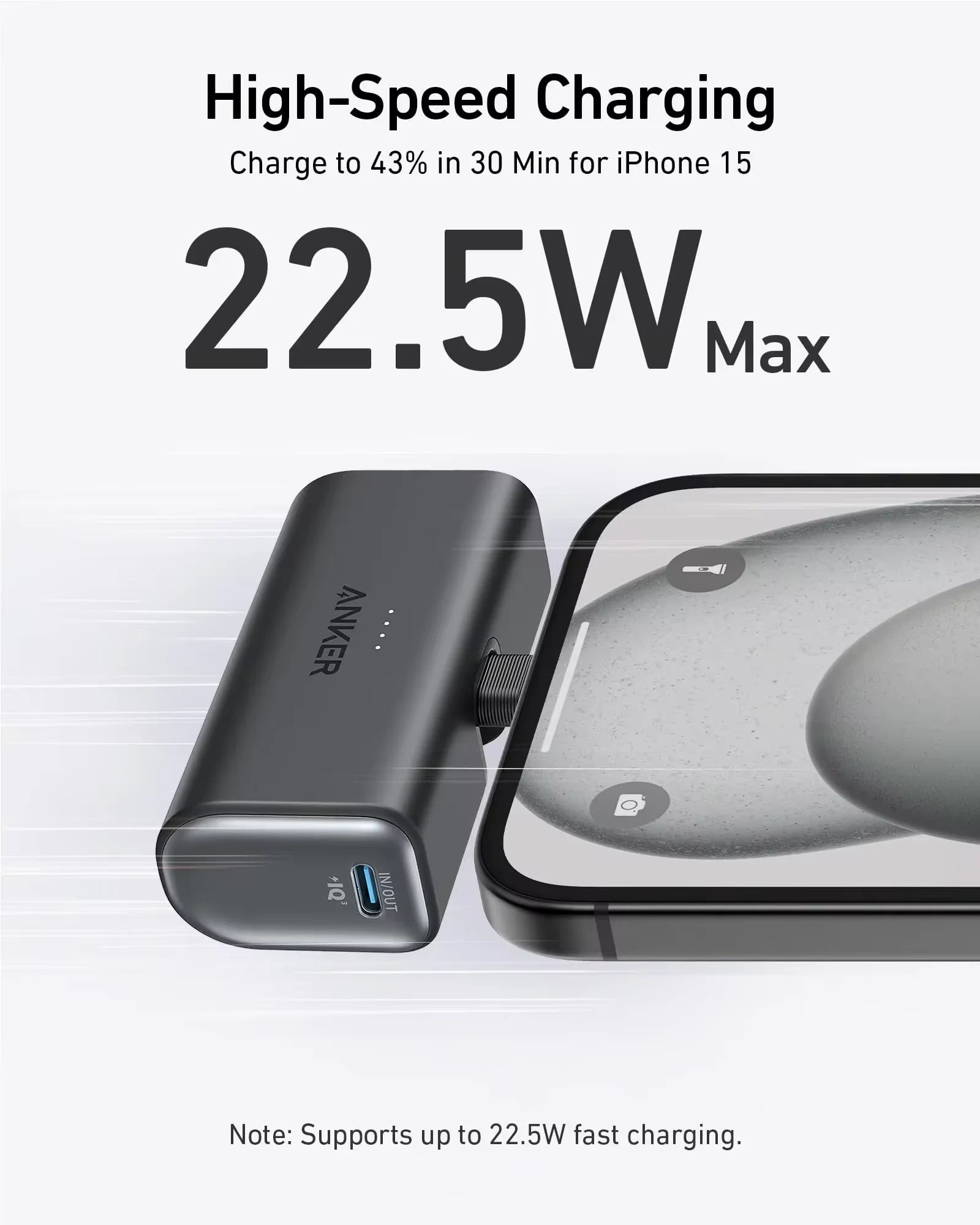 High-Speed Charging Anker Nano Power Bank